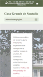 Mobile Screenshot of pazodesoutullo.com